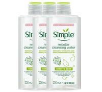 Simple Kind To Skin Micellar Cleansing Water 3 x 200ml