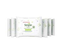 Simple Kind to Skin Micellar Cleansing Wipes 25 Face Wipes (Pack of 6, 150 Wipes total)