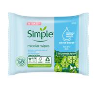Simple Kind to Skin Micellar Cleansing Wipes Water Boost 20 Wipes