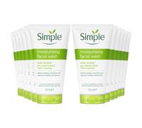Simple Kind to Skin Moisturising Facial Wash (150ml) - Pack of 6