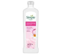 Simple Kind to Skin Nourishing Bath Soak Bath Product with pro-vitamin B5, vitamin E & chamomile oil suitable for sensitive skin 1 L