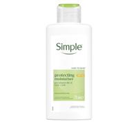 Simple Kind to Skin Protecting Light Moisturiser SPF 15 with pro-vitamin B5, vitamin E and glycerin lotion for sensitive skin 125 ml