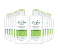 Simple Kind to Skin Replenishing Rich Moisturizer with Skin Smoothing Active for 12 Hours Hydration & Moisturization 125ml