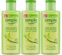 Simple Kind to Skin Soothing Facial Toner 200ml x 3 Packs