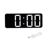 Simple Large Font Digital Clock, Bedroom Clock for Giving, Easy to Operate, Suitable for Kids with Fear of Darkness