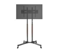 Simple LCD TV telescopic rack, The wall-mounted TV bracket can be raised and lowered on the ground