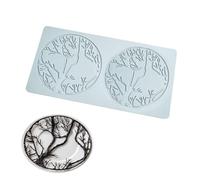 Simple Leaf Branch Pattern Laces Mat Fondants Embosser Bakings Decorations Molds Cake Fondants Silicones Molds Easy to Use Impression Mats Bakings for Sugarcrafts Sugar Laces Cake Decorations