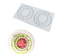 Simple Leaf Branch Pattern Laces Mat Fondants Embosser Bakings Decorations Molds Cake Fondants Silicones Molds Easy to Use Impression Mats Bakings for Sugarcrafts Sugar Laces Cake Decorations