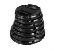 Simple Lens Cap Compatible with 49 52 55 58 62 67 72 77 82 mm Filter Threads For DSLR and Mirrorless Systems (55mm)