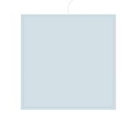 Simple Lighting® 600x600mm LED Panel Light, 36W Office Ceiling Light 3600 Lumens Cool White 6000K, Fits Standard Ceiling Grid, Energy Efficient Commercial Panel with Driver, Indoor IP20