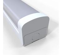 Simple Lighting® 6ft LED Batten Light 60W 7200LM, CCT Colour Selectable (Warm/Natural/Cool White), High Output Slimline Garage Lighting for Workshop Warehouse Commercial