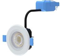Simple Lighting Pack of 3 - Fir LED Downlight, White, 7W 650 Lumens, Fixed Beam, CCT Switchable (3000K/4000K/6000K), IP65 Waterproof, Ultra-Slim 44mm, Dimmable, 63-75mm Cut-Out (3)