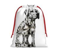Simple Line Dog S Patterned Gift Bags - Add a touch of formality to weddings, Christmas, birthdays, and anniversaries - (S - L)