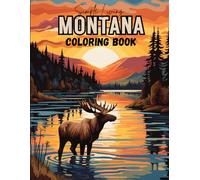 Simple Living Montana Coloring Book