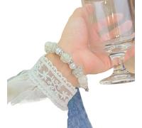 Simple Love Pink Pearl Bracelet 2025 New Sense Niche High Value Temperament Personalized Fashion Shiny Bracelet