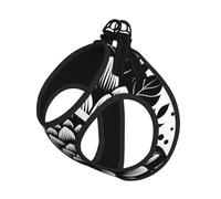 Simple Mandala Dog Harness - Breathable, Reflective, And Adjustable Pet Vest, Suitable For Small Cats And Dogs