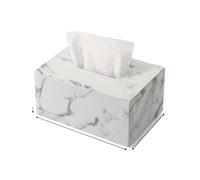 Simple Marble - patterned Tissue Box - Stylish Choice for Kitchen and Home Storage -Creative Home Decor Choice(Shape4)