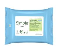 Simple Micellar Cleansing Wipes for Sensitive Skin, 20 Wipes | For daily cleansing, removes make-up and impurities in one easy step.