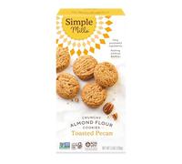 Simple Mills Naturally Gluten Free Crunchy Cookies, Toasted Pecan, 5.5 oz | Certified Gluten Free Cookies, Sweetened with Organic Coconut Sugar, Grain Free, Corn Free, Dairy Free, Vegan
