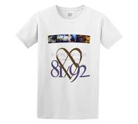 Simple Minds Glittering Prize T-Shirt Men Round Neck Clothing White XL
