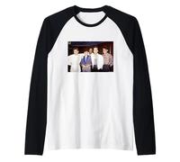 Simple Minds Jim Kerr Band 1980s by Virginia Turbett Raglan Baseball Tee