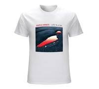Simple Minds Life in A Day Men's T Shirt White XL
