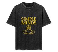 Simple Minds Mens T-Shirt Black Unisex Top Tee XL