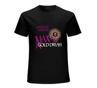 Simple Minds New Gold Dream Men's T-Shirt Black Unisex Mens Tees S