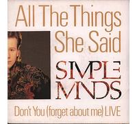 Simple Minds - Simple Minds - All The Things She Said - [7"]