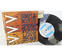 SIMPLE MINDS - SIMPLE MINDS speed your love to me, 7 inch single, VS 649