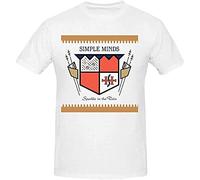 Simple Minds Sparkle in The Rain Mens T Shirts Design Crew Neck White XL White XL