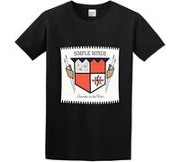 Simple Minds Sparkle in The Rain T-Shirt Graphic Unisex Tee Shirt Black