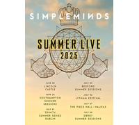 Simple Minds UK Tour 2025 A3 Print Poster Wall Art Home Decor Album Gift Present Photo Living Room Dining Room Bedroom Unframed Concert Tour Gig Live Retro Music Arena