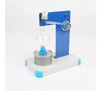 Simple Mini Turbine Generator Kit - Physics Experiment Instrument for STEM Water & Wind Power Demonstrations