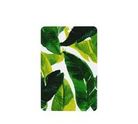 Simple Minimal Banana Leaf Pattern Car Air Fresheners 4 Pcs Hanging Scented Cards Fragrance Scented Cards For Car Aromatherapy Tablets