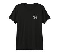 Simple Minimalist Badge Patch Line Art Crabs Crab Premium T-Shirt