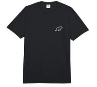 Simple Minimalist Badge Patch Line Art Groundhogs Groundhog Comfort Colors Adult Heavyweight T-Shirt