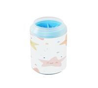 Simple Minimalist Star Reusable Dog Foot Washer with Silicone Brush Soft Essential For All Pets Owners for Small Medium Large Breed Dogs, Cats