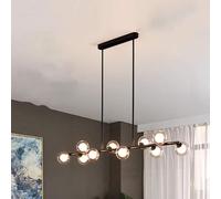 Simple Modern Chandelier 6 Lights Sputnik Chandelier Gold Mid Century Ceiling Light Fixture Adjustable Pendant Light Fixture for Bedroom Living Room-Black 6 Lights,Black,8 Lights (Color : Black