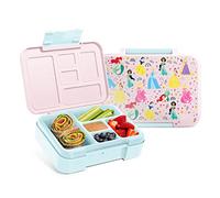 Simple Modern Disney Bento Lunch Box for Kids | BPA-Free Leakproof Lunch Container for Girls, Boys, Toddlers with 5 Compartments | Porter Collection | 30oz | Princess Rainbows