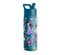 Simple Modern Disney Encanto Water Bottle with Straw Lid | Reusable Insulated Stainless Steel Cup for Girls, School | Summit Collection | 18oz, Encanto