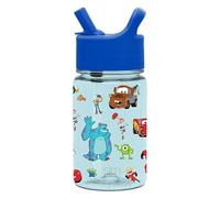 Simple Modern Disney Kids Water Bottle Plastic BPA-Free Tritan Cup with Leak Proof Straw Lid | Reusable and Durable for Toddlers, Girls and Boys | Summit Collection | 12oz, Pixar Pals