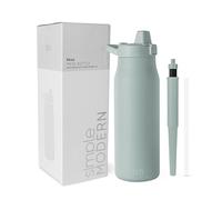 Simple Modern Filtered Water Bottle | Insulated Stainless-Steel Carbon Filter Travel Water Bottles | Reusable for Clean Drinking Water On The Go | 34oz, Sea Glass Sage