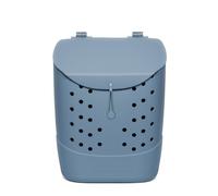 Simple Modern Getaway Backpack | Waterproof EVA Bag with Zipper Pocket for Beach, Blue Dune, Adult M, Medium