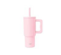 Simple Modern Kids 24 oz Tumbler with Handle and Silicone Straw Lid | Spill Proof and Leak Resistant | Reusable Stainless Steel Cup | Gift for Kids Boys Girls | Trek | 710ml | Blush