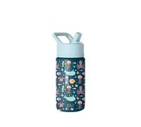 Simple Modern Kids Water Bottle with Straw | Insulated Stainless Steel Reusable Tumbler for Toddlers, Girls, Boys | Summit Collection | 415ml | Under the Sea