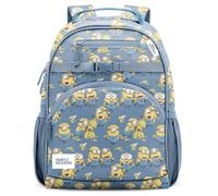 Simple Modern Large Minions Despicable Me Kids Backpack for School Girls and Boys | Elementary Backpack for Teen | Fletcher Collection | Kids - 16" tall | Minions Unite