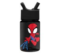 Simple Modern Marvel Kids Water Bottle Plastic BPA-Free Tritan Cup with Leak Proof Straw Lid | Reusable and Durable for Toddlers, Boys | Summit Collection | 12oz, Spidey Kid