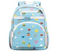 Simple Modern Medium Sesame Street Toddler Backpack for School Girls and Boys | Kindergarten Elementary Kids Backpack | Fletcher Collection | Kids - 15" tall | Sesame Street Pals