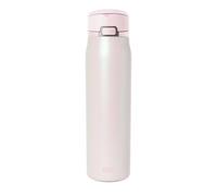 Simple Modern Mesa Loop Water Bottle with Covered Straw and Handle | 24oz Cup Holder Friendly Insulated Stainless Steel Bottles for Travel, Sports and School | Coconut Pearl